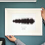 Personalised Favourite Song Sound Wave Print, thumbnail 3 of 10