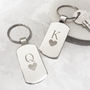 King / Queen Of Hearts Keyring, thumbnail 1 of 3