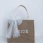 Bride Pearl Tote Bag, thumbnail 6 of 7