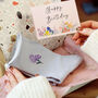 Birth Flower Embroidered Socks Gift In A Box, thumbnail 1 of 8