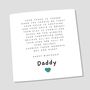 Daddy Birthday Card Poem, thumbnail 3 of 4