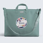 Personalised Flourish Design Kids Book Bag, thumbnail 7 of 9