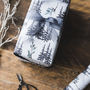 Watercolour Forest Christmas Wrapping Paper, thumbnail 4 of 6