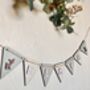 Woodland Nursery Bunting Custom Name Garland With Animals, thumbnail 6 of 10