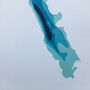 Bassenthwaite Water Bathymetric Map, thumbnail 3 of 7