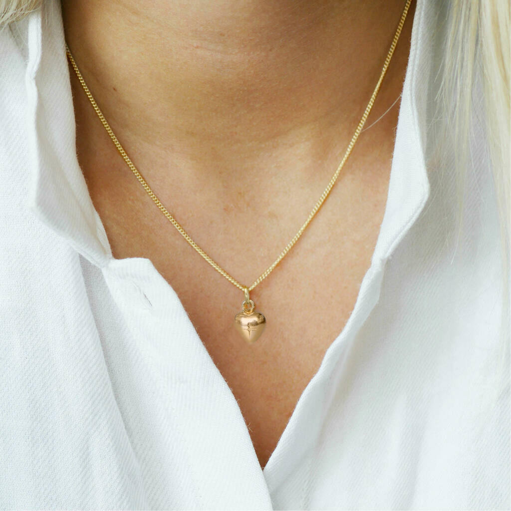 Enchanting Heart Charm Necklace - Anne Koplik Designs