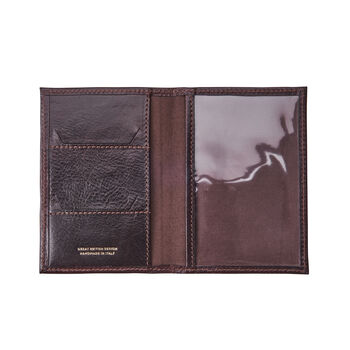 Quality Italian Leather Passport Cover 'Prato', 7 of 12