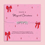 Magical Christmas Pink Bracelet For Her, thumbnail 1 of 6