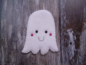 Ghost Felt Decoration Sewing Kit, 2 of 5