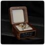 Personalised Two Tone Golf Club And Ball Cufflinks, thumbnail 5 of 11