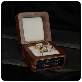 Personalised Two Tone Golf Club And Ball Cufflinks, 5 of 11