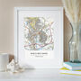Our Family Home Personalised Map Print, thumbnail 7 of 10