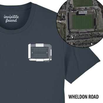 Rugby League Stadium Organic Cotton T Shirt, 7 of 12