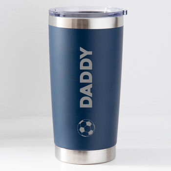 Personalised Football Name Thermos Insulated Travel Cup, 3 of 7