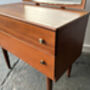 1960s Mid Century Vintage Chest Of Drawers With Mirror, thumbnail 4 of 7