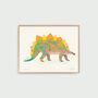Stegosaurus Dinosaur Fine Art Print, thumbnail 3 of 4