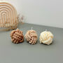 Wool Yarn Knot Candle And Decorative Soy Candle, thumbnail 8 of 9