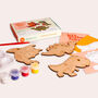 Paint Your Own Wooden Dinosaurs Diy Craft Kit For Kids, thumbnail 2 of 6