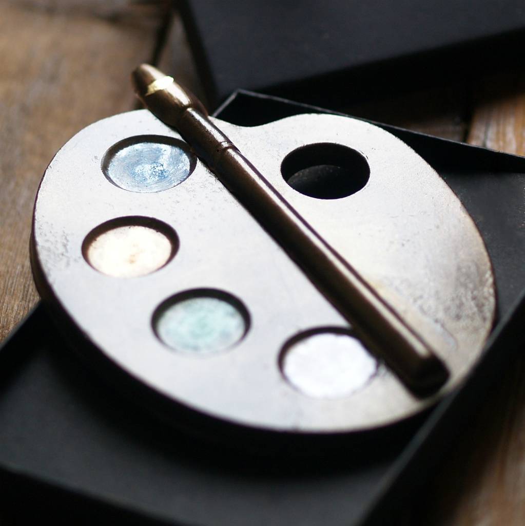 Chocolate Painters Palette Personalised Gift Box By Precious Little