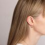 Twisted Hoops Gold Vermeil, thumbnail 1 of 3