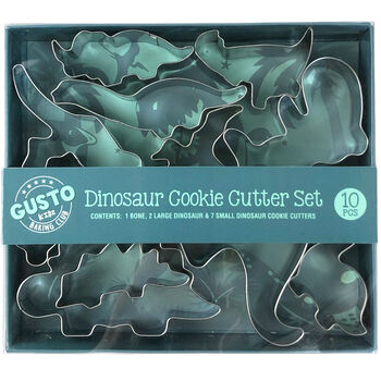Personalised Dinosaur Kids Wooden Baking Set, 6 of 7