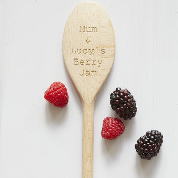 Grow Your Own Berry Jam With Personalised Wooden Spoon, 2 of 12