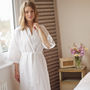 Polly Cotton Dressing Gown, thumbnail 5 of 5