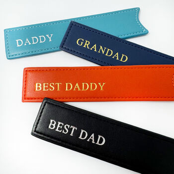 Personalised Vegan Leather Pen Pouch, 7 of 8