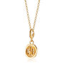 18ct Gold Number 30 Charm Necklace, thumbnail 2 of 6