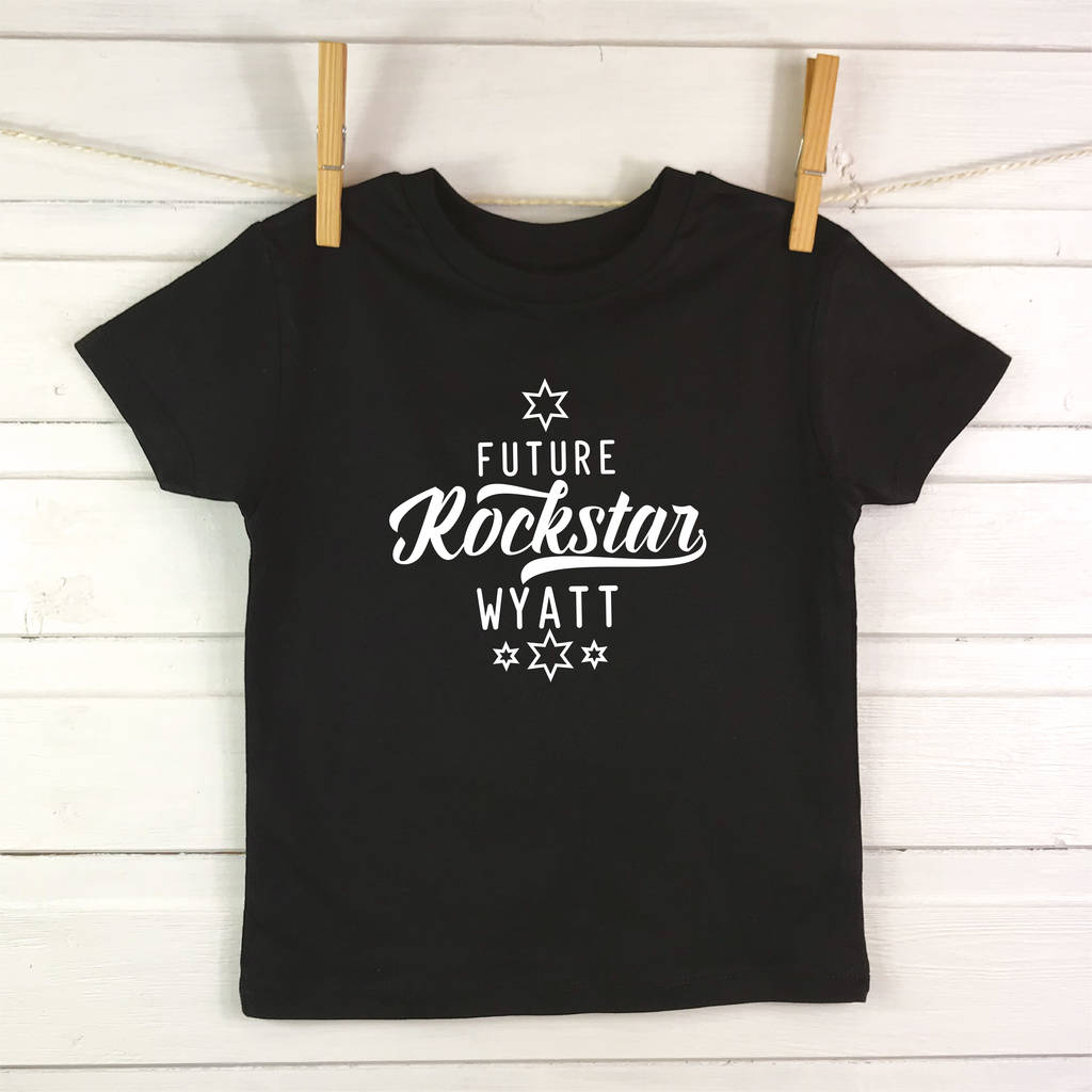 blue rockstar shirt