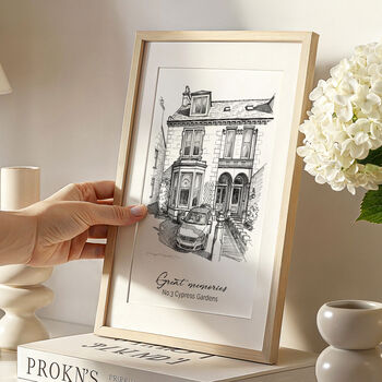 Personalised Pencil Sketch From Your Photo, 8 of 12
