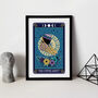 Tarot Coffee Lover Typographical Print, thumbnail 4 of 5
