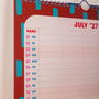 2026 2027 A3 Family Wall Calendar | Academic Year | Colour Flow, thumbnail 4 of 7