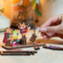 Personalised Dungeons And Dragons Birthday Pop Out Card, thumbnail 2 of 4