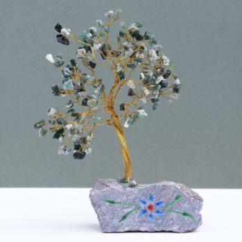 Forever Green Christmas Tree Made From Real Gemstones, 3 of 3