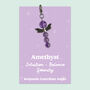 Amethyst Guardian Angel Keepsake Serenity Gift, thumbnail 1 of 3