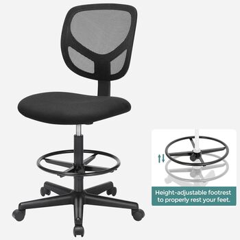 Ergonomic Drafting Chair For Standing Desks, 5 of 6