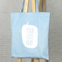 Personalised Speech Bubble Tote Bag, thumbnail 5 of 6