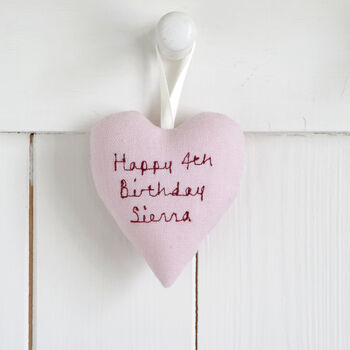 Personalised Initial Heart Birthday Gift For Her, 9 of 11
