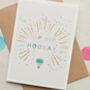 Set Of Five Birthday Cards With Gold Details, thumbnail 6 of 8