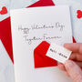 Personalised Together Forever Valentine's Envelope Card, thumbnail 1 of 3
