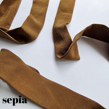 Eco Friendly Handmade Silk Skinny Scarf, 7 of 12