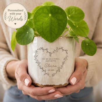 Personalised Birthday Plant Pot For Her, 2 of 8