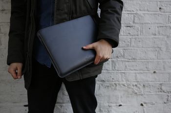 Slim Leather Macbook Sleeve Case, 11 of 12