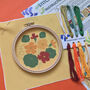 Nasturtium Floral Embroidery Kit, thumbnail 5 of 6