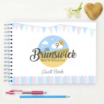 Personalised Holiday Home Guest Book, 3 of 12