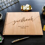 Personalised Wooden Wedding Guest Book Alternative, thumbnail 1 of 9