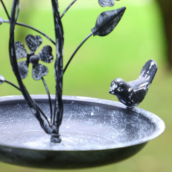 Ornate Hanging Garden Bird Dish, 6 of 12