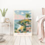 Pureto Rica Coastal Travel Art Print, thumbnail 4 of 5