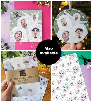 East 17 Christmas Wrapping Paper – 90s Boyband Gift Wrap, 8 of 10